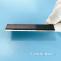 Profil en acier inoxydable de haute qualité avec essuie-glace WBP à lèvres en polyuréthane